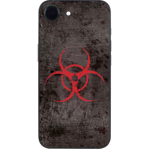 Biohazard Red iPhone 16e Skin